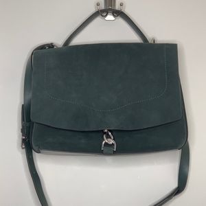 SOLD Rebecca Minkoff Pine Stella Suede Satchel